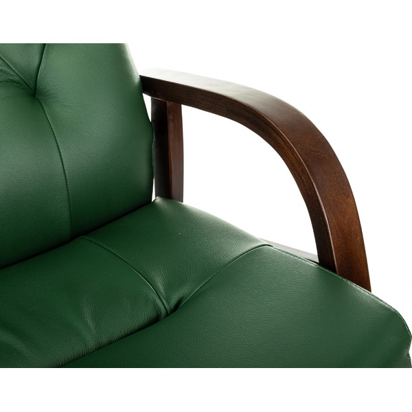 Кресло Бюрократ T-9928WALNUT-CF (зеленый)