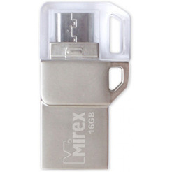 USB Flash MIREX Binar (OTG) 16GB (13600-ITRBIN16)