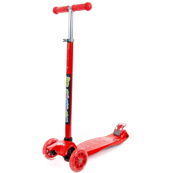 Самокат Полесье 0072 94476 (красный)