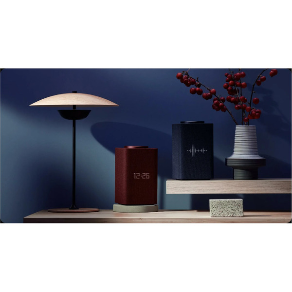 Умная колонка Яндекс Станция Макс (YNDX-0008) бордовый + пульт YNDX-00401