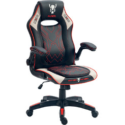 Кресло компьютерное FLOKY NEXUS Grey-Red