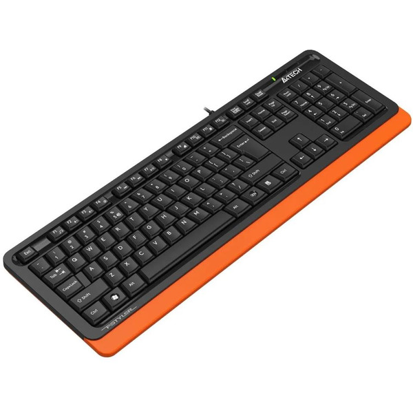 Клавиатура A4Tech Fstyler FKS10 (черный/оранжевый)