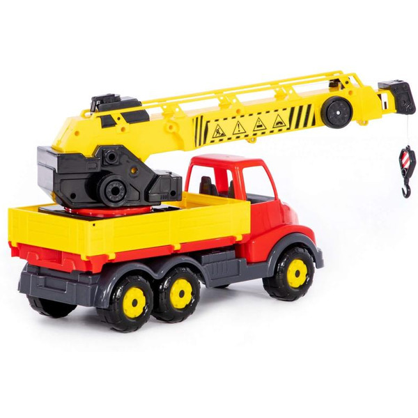 Автомобиль-кран с поворотной платформой Полесье 56535 Муромец