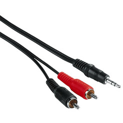 Кабель Hama 3.5мм - 2RCA 5м (43343)
