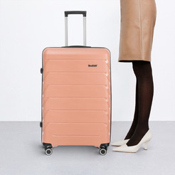 Чемодан DoubleW YF-PP02 (L, розовый)