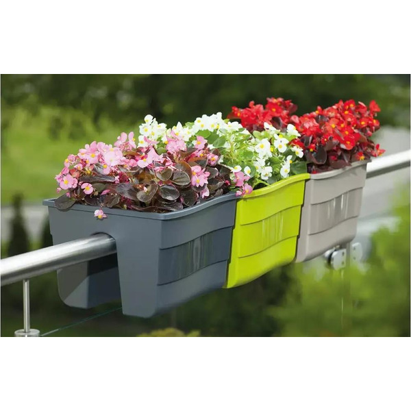 Кашпо Formplastic Fala 2488-014 (антрацит)