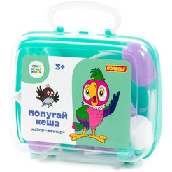 Игровой набор доктора Полесье Попугай Кеша Доктор 83340