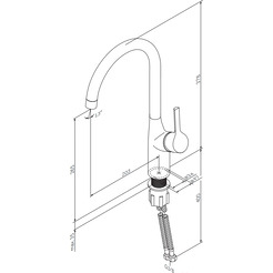 Смеситель AM.PM Spike F9S07000 (хром)