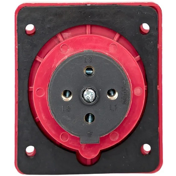 Розетка стационарная внутренняя EKF 414 3Р+РЕ 16А 380В IP44 PROxima