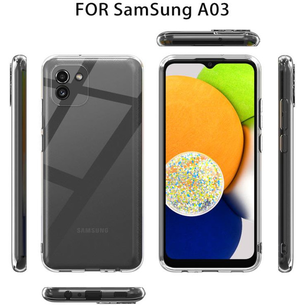 Бампер Bingo TPU 2.0mm для SAMSUNG A03 Белый