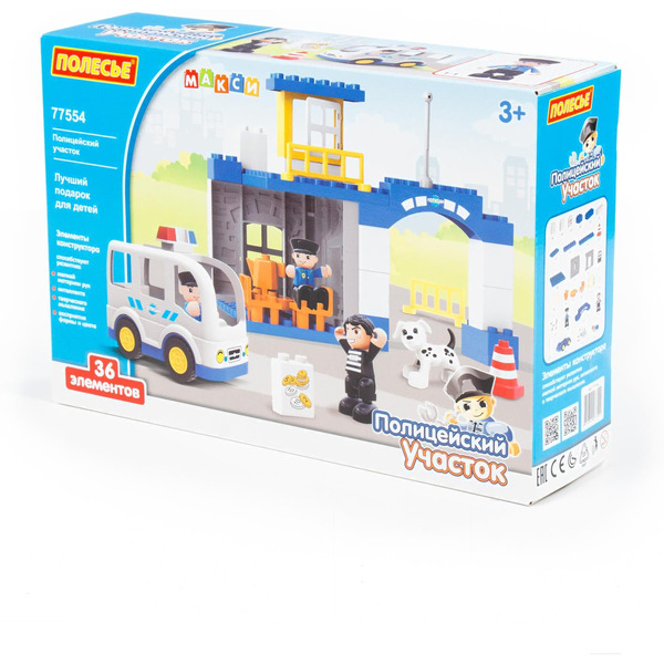 Конструктор Полесье 77554 Полицейский участок