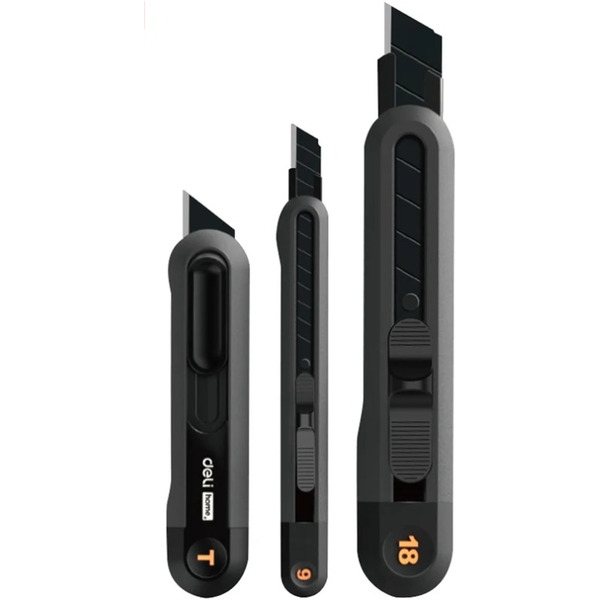 Набор ножей строительных Deli EHT4003