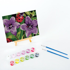 Картина по номерам ЮНЛАНДИЯ «Божья коровка» 662503