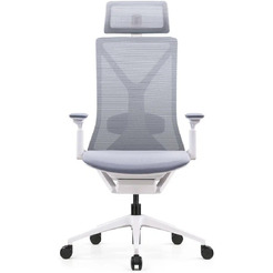 Кресло компьютерное SitZone E-YR-001A-P1-WH (сетка/ткань, серый)