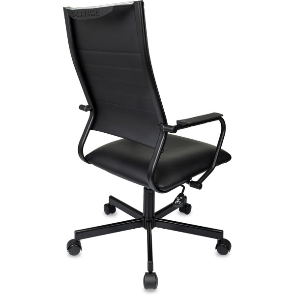 Офисное кресло Бюрократ CH BALANCE (черный, экокожа)