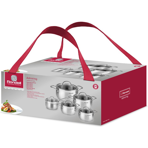 Набор кастрюль Rondell Admiring RDS-1610