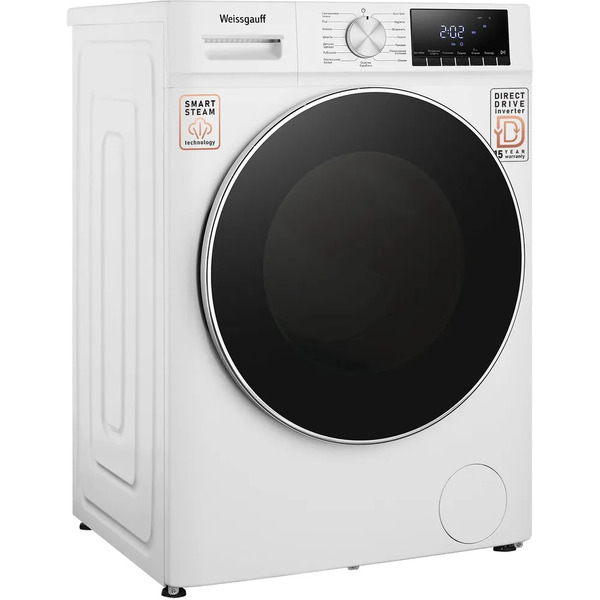 Стирально-сушильная машина WEISSGAUFF WMD 58411 Direct Drive Steam