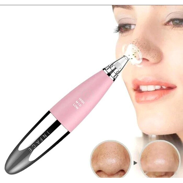 Прибор для вакуумной чистки InFace MS7000 (розовый)