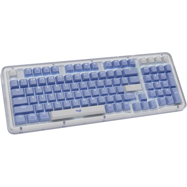 Клавиатура Logitech Alto Keys K98M 920-013042 (белый/синий, с гравировкой)
