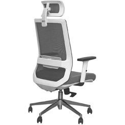 Кресло офисное SITUP MADRID A GREY chrome (сетка Grey /Grey)