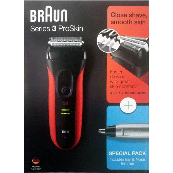 Электробритва BRAUN 3030s + триммер EN10