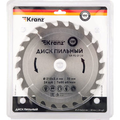 Пильный диск KRANZ KR-92-0120