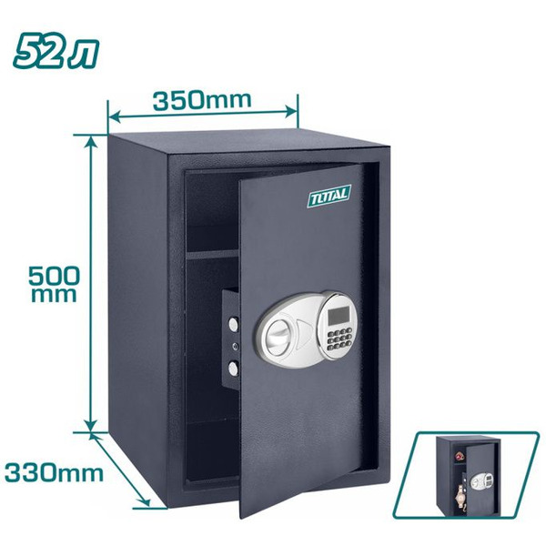 Мебельный сейф Total TESF5001