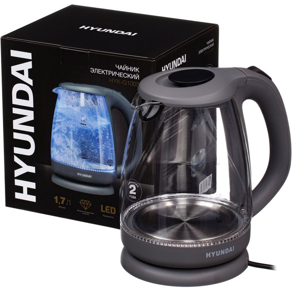 Электрочайник Hyundai HYK-G1003