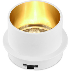 Точечный светильник Ambrella light TN201 WH/GD