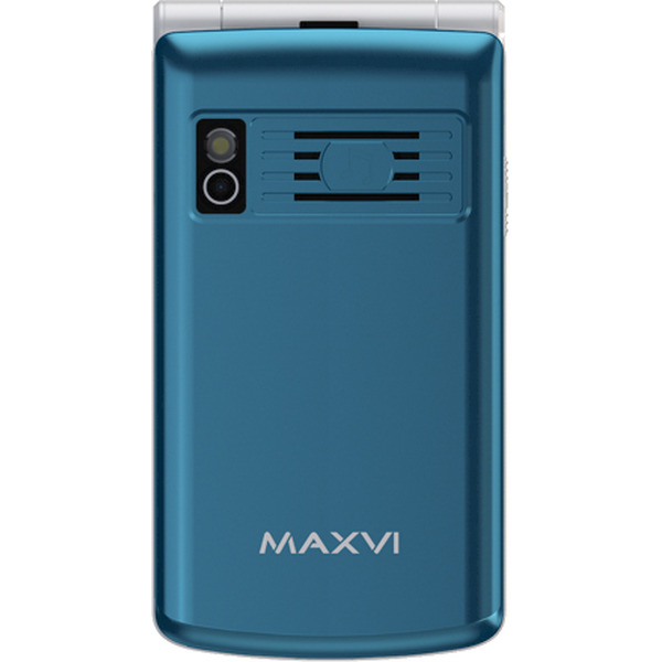 Кнопочный телефон Maxvi E28 (голубой)