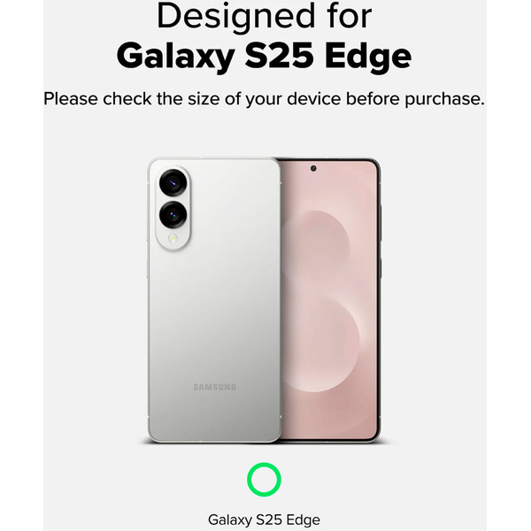 Чехол Ringke FUSION для Galaxy S25 Edge MATTE CLEAR