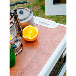 Многофункциональный складной органайзер со столиком Happy Home HH-014 (белый) 60л.