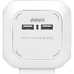 Удлинитель куб ORNO OR-AE-13144-W (белый) 1,4 м