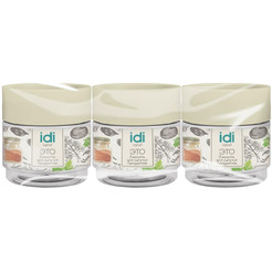 Комплект емкостей для сыпучих продуктов IDILAND Asti 221102925/01 (светло-бежевый)