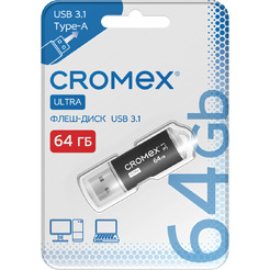 Флеш-диск Cromex Ultra 64Gb 514164 (черный)