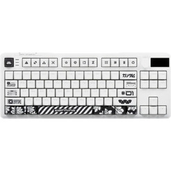 Клавиатура Дарк Проджект KD87A+Numpad (белый)