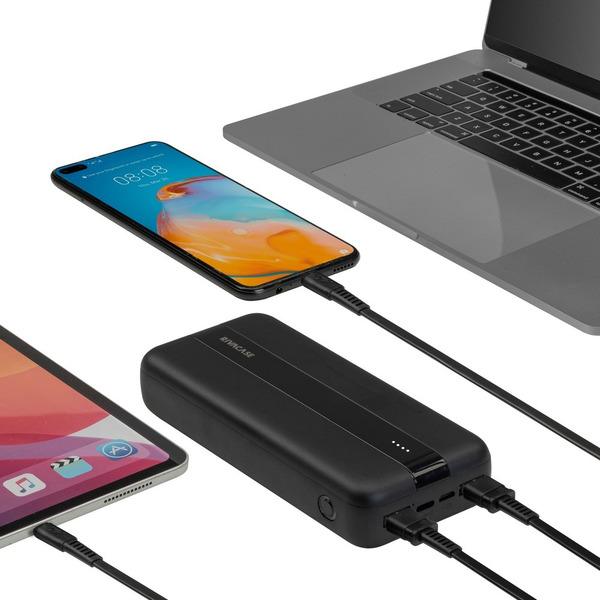 Внешний аккумулятор RIVACASE VA2081 (20000 мАч) Black