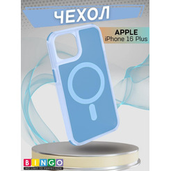 Бампер BINGO Model Magnetic для APPLE iPhone 16 Plus синий