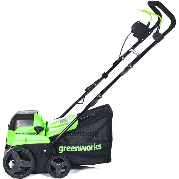 Скарификатор-аэратор Greenworks GD40SC38IIK4 2517607UB