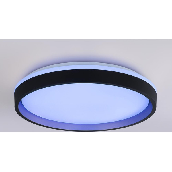 Потолочный светодиодный светильник Ambrella Orbital FZ610 BK/GD (черный/золото)