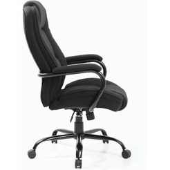 Кресло Brabix Heavy Duty HD-002 (ткань, черный)