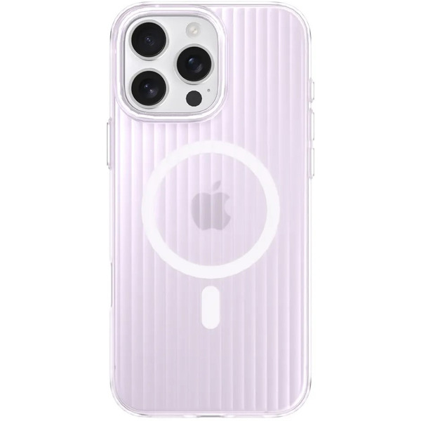Задняя накладка CASE Translucent Strip Apple iPhone 16 Pro Max (белый)