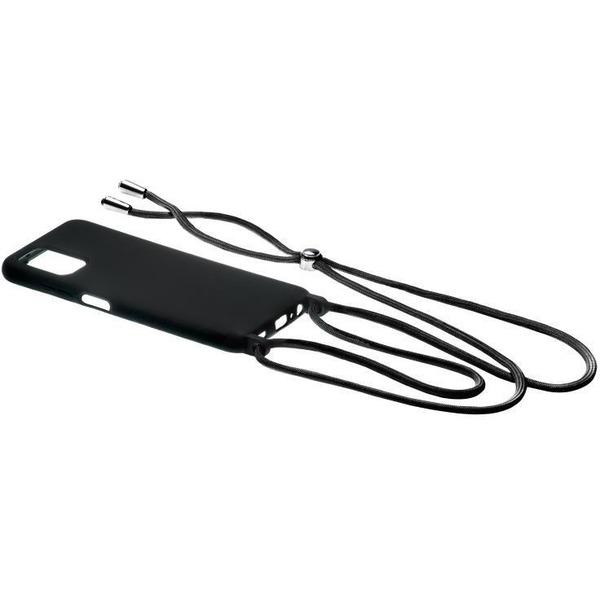 Бампер Bingo Lanyard для Samsung Galaxy A03s (черный)