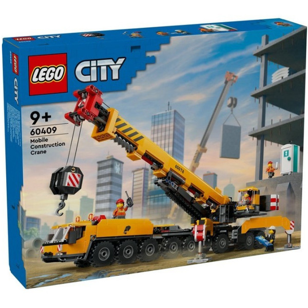 Конструктор LEGO City 60409 Желтый мобильный строительный кран