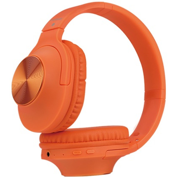 Наушники с микрофоном DA DM0045 (оранжевые)