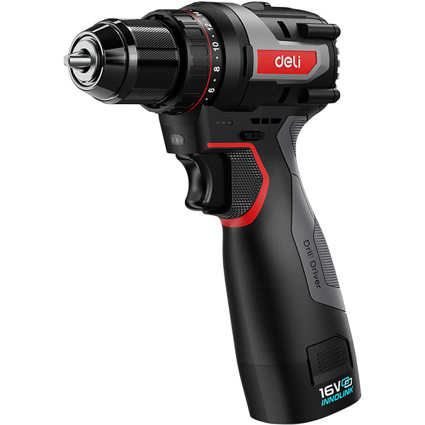 Дрель-шуруповерт Deli DZ16-1D2