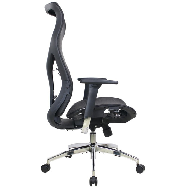 Кресло компьютерное EVOLUTION FISHBONES PRO Black