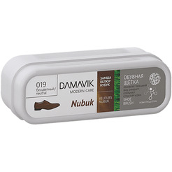 Обувная щетка DAMAVIK Nubuk (губка без пропитки в футляре) 9300