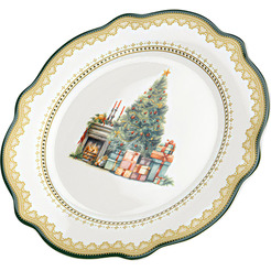 Тарелка обеденная Fissman Christmas Eve 13756