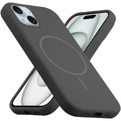 Бампер Bingo Silicone Magnetic для APPLE iPhone 15 Черный